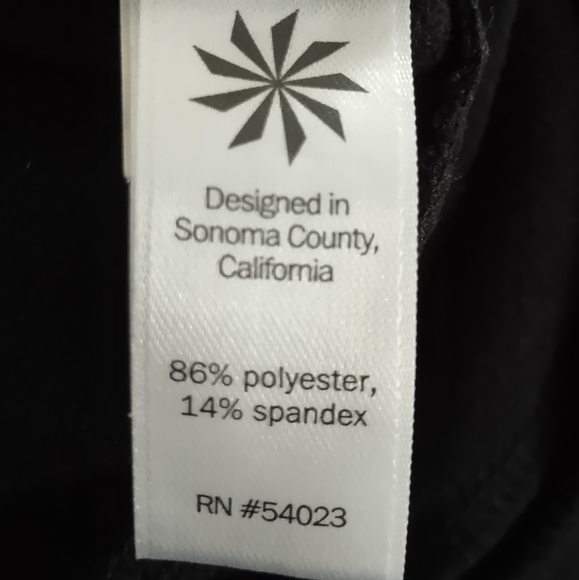 Athleta Flux Wide Leg Black Pants Size M - Picture 11 of 14